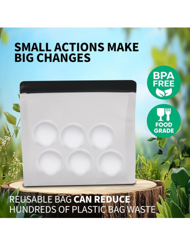 Bolsa de Almacenamiento de Hielo Reutilizable BECOKIT 2 Paquete