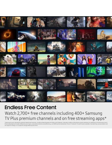 Samsung Televisor Inteligente 4K U8000F 43" (Modelo 2025) - Seguridad Knox, Alexa