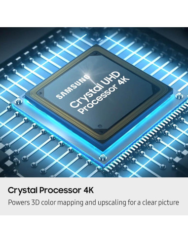 Samsung Televisor Inteligente 4K U8000F 43" (Modelo 2025) - Seguridad Knox, Alexa