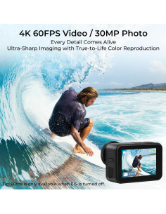 Cámara de acción Icefox i7 4K 60FPS 30MP con estuche impermeable 2