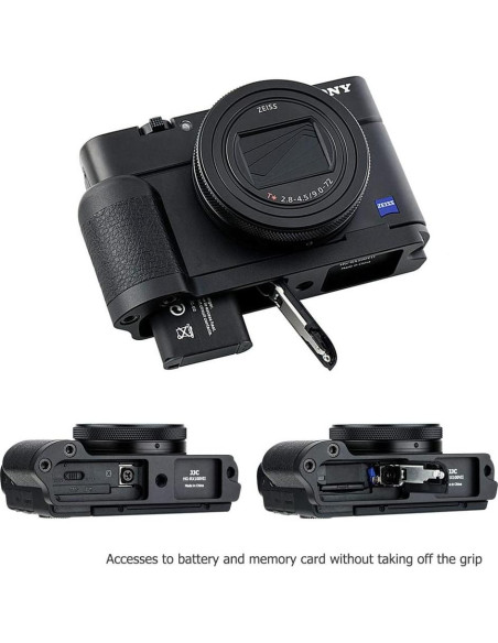 Soporte de Mano JJC para Sony RX100 VII - Antideslizante y Duradero