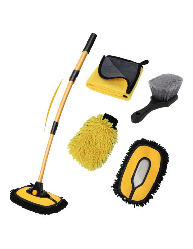 Cepillo de Lavado de Autos DEPOTA con Mango Telescópico 1.22 kg