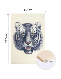 Kit de Práctica de Tatuaje MAST - 5 Hojas Silicona 3mm 2