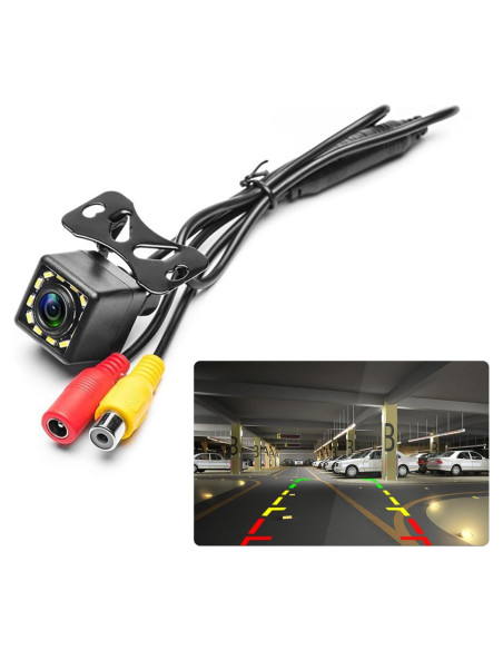 Cámara de Respaldo CAMECHO 12-LED Impermeable 170