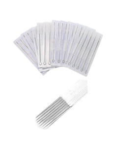 Agujas de Tatuaje Estériles 15RM Curvadas Redondas Magnum - 50PCS