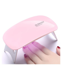 Lámpara LED UV para Uñas Gel ZBJBinCH 6W Portátil Plegable