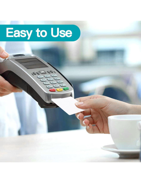 100 Tarjetas de Limpieza Doble Cara ZISDHNEO para Lectores de Tarjetas