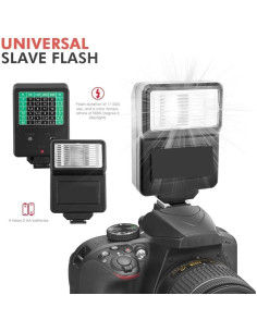Flash de Cámara Digital Tronixpro CF1 para SLR y Compactas 2