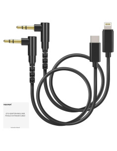 Cable de Audio NEEWER 3.5mm TRS a USB C y iOS - LM17