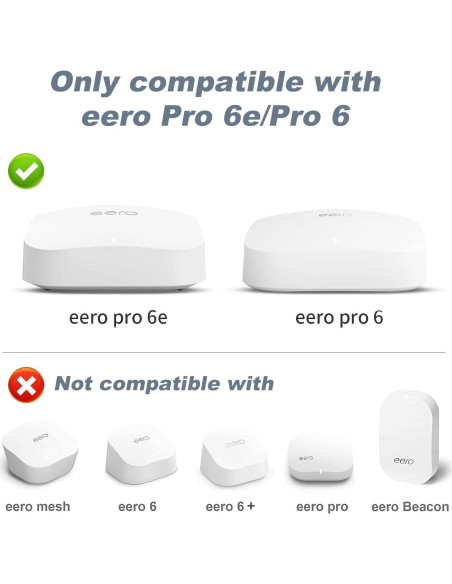 Soporte de Pared para Router eero Pro 6e/Pro 6 - Mamerry