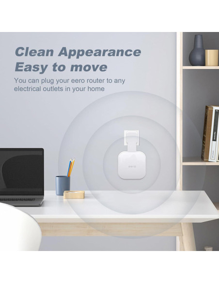 Soporte de Pared para Router eero Pro 6e/Pro 6 - Mamerry