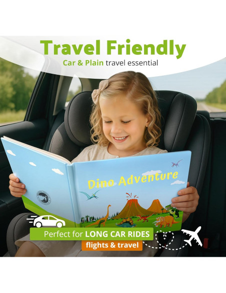 Libro de Actividades Magnético Dinosaurios Smarty Sprout 25.4x20.3cm