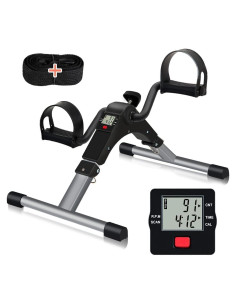 Ejercitador de Pedales TABEKE Plegable con Pantalla LCD