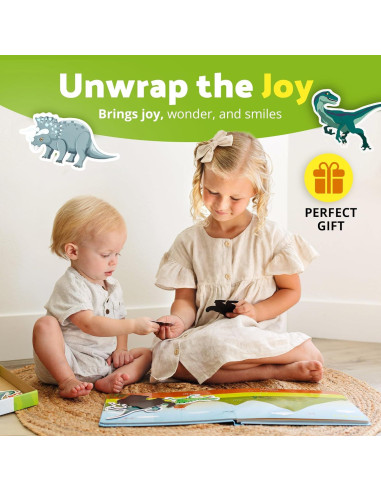 Libro de Actividades Magnético Dinosaurios Smarty Sprout 25.4x20.3cm