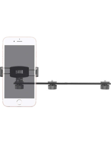 Barra deslizante para cámara iBOLT 26.7 cm con 3 tornillos