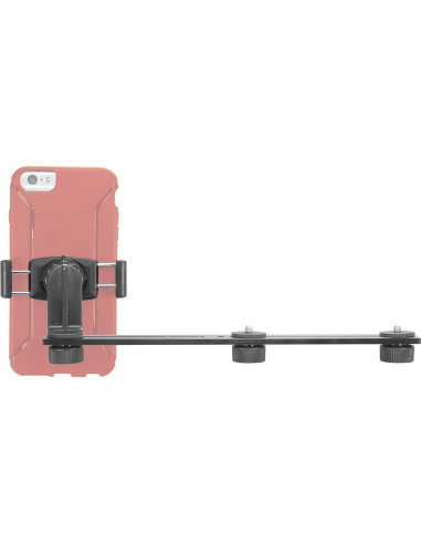 Barra deslizante para cámara iBOLT 26.7 cm con 3 tornillos