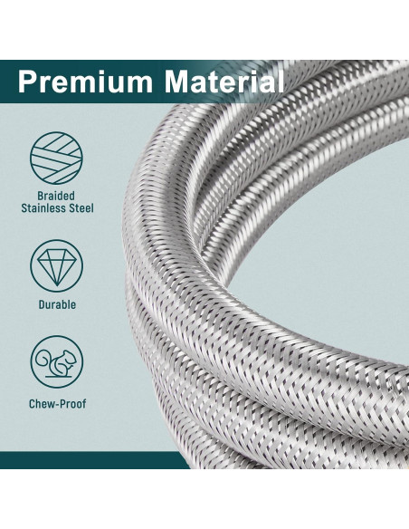 Manguera Adaptadora de Propano GASPRO 5 Pies para Griddle