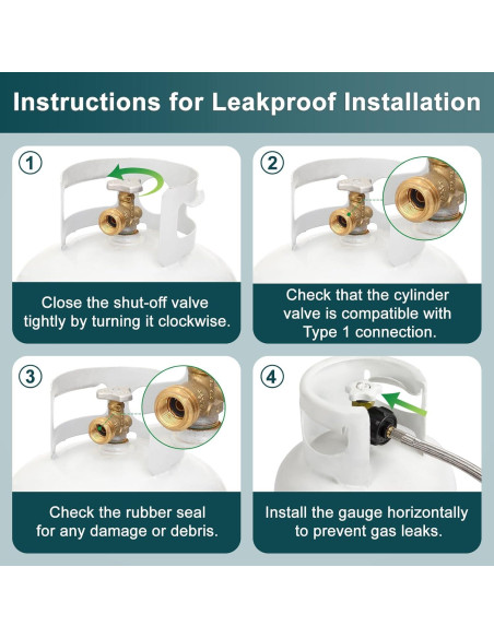Manguera Adaptadora de Propano GASPRO 5 Pies para Griddle
