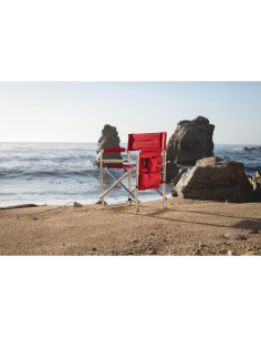 Silla Deportiva Plegable PICNIC TIME con Mesa Lateral - NCAA Ohio State 2