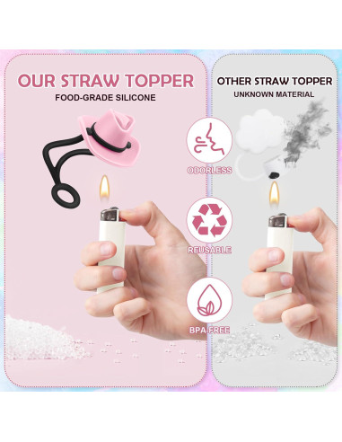 Cubiertas de Pajita Hamino para Taza Stanley 30 y 40 oz - 8 Piezas