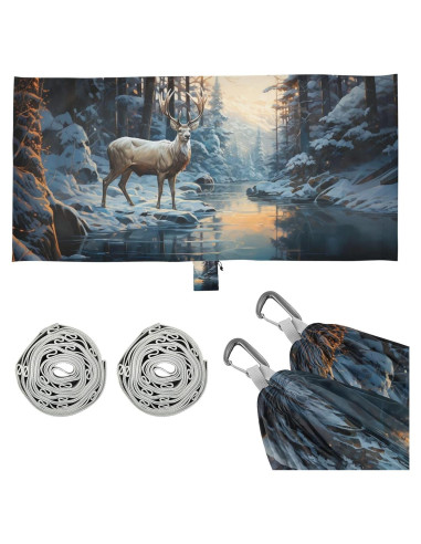 Hamaca Individual Portátil Alce 290x138cm 150kg Poliester