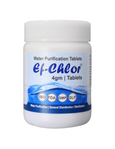 Tabletas Purificadoras de Agua HIND PHARMA 20 Unidades 4g