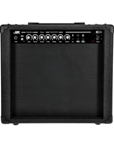 Amplificador Combo de Guitarra Monoprice 40W 1x10 Reverb