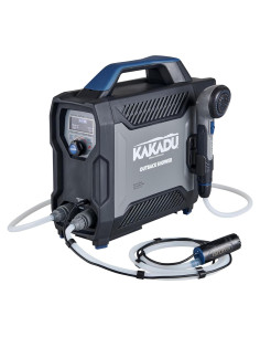 Ducha Portátil Kakadu Outback, Agua Caliente Instantánea, 7.26 kg