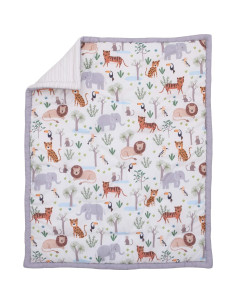 Juego de Ropa de Cuna NoJo Creciendo Salvaje 8 Piezas 2