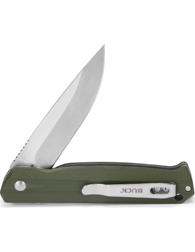 Cuchillo Plegable Buck Knives 251 Langford Verde con Rodamiento