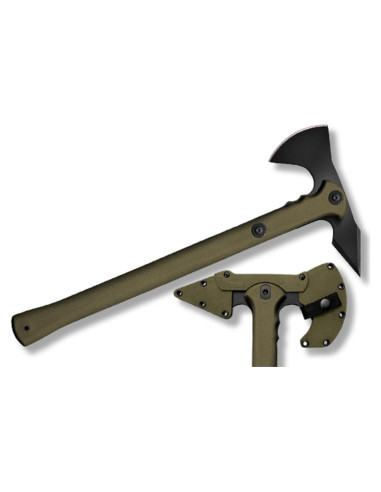 Hacha de Lanzamiento Cold Steel 90PTHGZ Verde Oliva 48.26 cm