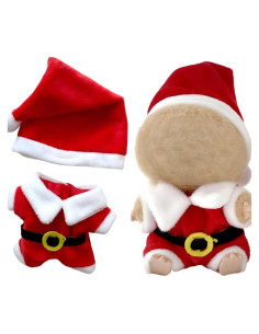 Conjunto de Ropa de Muñeca Labubu 17cm - Traje Santa Claus