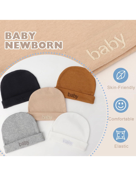 Conjunto de Gorro, Manoplas y Calcetines BQUBO 0-6 Meses