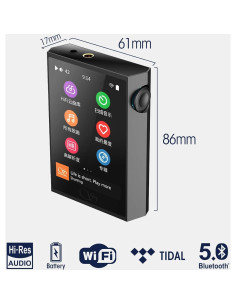 Reproductor de Música Portátil SHANLING M1 Plus Bluetooth 5.2 2