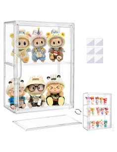 Estuche de exhibición acrílico Attelite 3 niveles 27x14cm