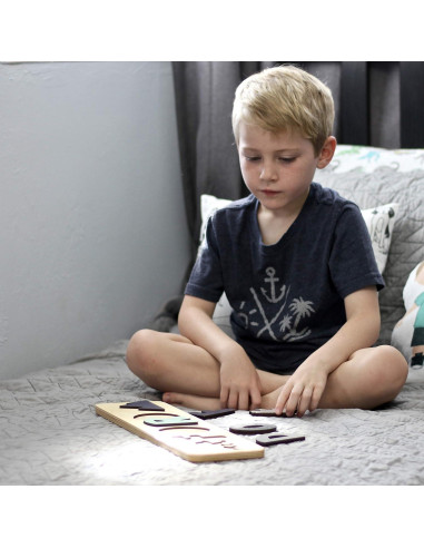 Rompecabezas de Nombre Personalizado de Madera Bloom Owl 25.4-76.2 cm