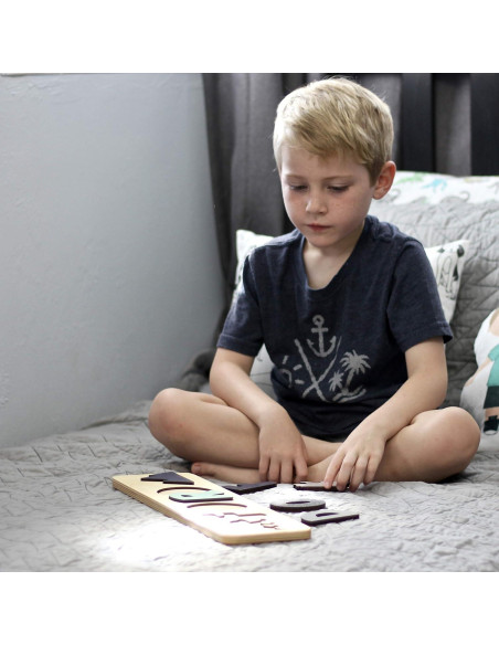 Rompecabezas de Nombre Personalizado de Madera Bloom Owl 25.4-76.2 cm