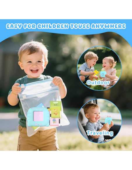 Tarjetas de Flash Educativas You Mei Sheng - 224 Palabras para Niños 1-6 Años - Juguete Sensorial Montessori