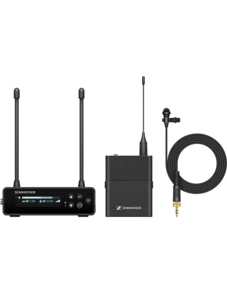 Sistema de Micrófono Lavalier Inalámbrico Sennheiser EW-DP ME 2 Set Sistema de Micrófono Lavalier Inalámbrico Sennheiser EW-DP ME 2 Set