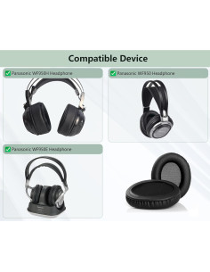 Almohadillas de Reemplazo XRHTONG para Auriculares Panasonic WF950H 2