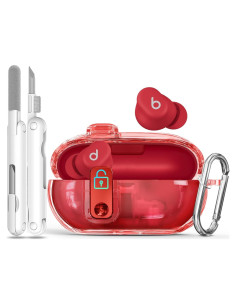 Funda de bloqueo Ekoonpft para Beats Solo Buds 2024 con kit de limpieza