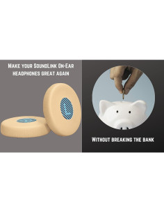 Almohadillas de Repuesto Premium AHG para Bose SoundLink On-Ear 2
