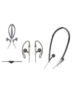 Auriculares Panasonic RP-HX30 Livianos Plegables Plateados