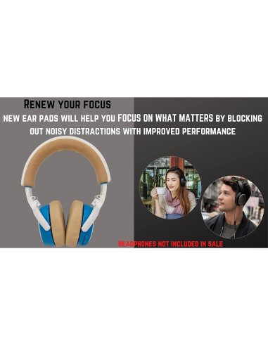 Almohadillas de Repuesto Premium AHG para Bose SoundLink On-Ear