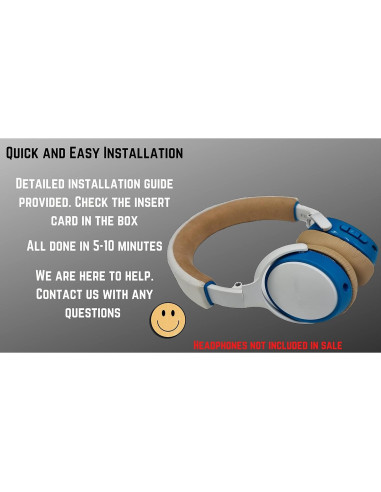 Almohadillas de Repuesto Premium AHG para Bose SoundLink On-Ear