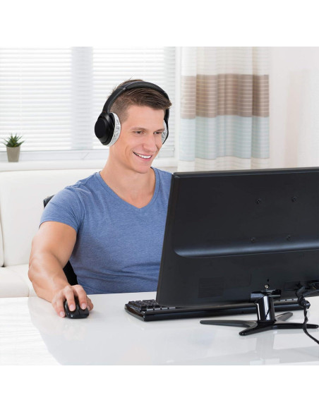 Cubiertas Desechables para Auriculares BBTO 100 Piezas 8.5 cm Blancas