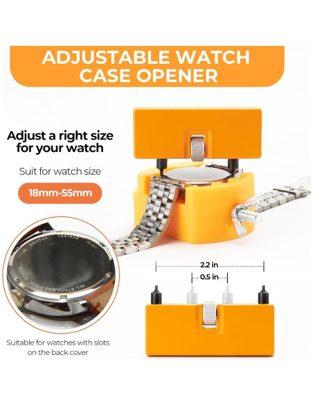 Kit de Herramientas para Reloj Ohuhu 192 PCS - Reparación y Mantenimiento