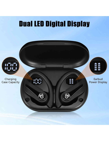 Auriculares Inalámbricos URBANX TWS530 Bluetooth 5.0 IPX7 Auriculares Inalámbricos URBANX TWS530 Bluetooth 5.0 IPX7