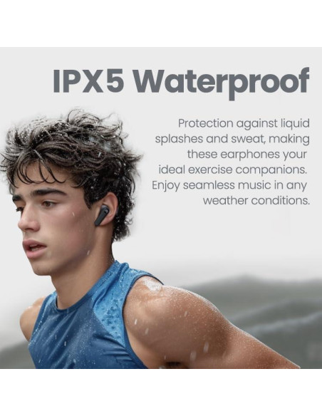 Auriculares Inalámbricos BADENBURG Airbeat 1 ANC Bluetooth 5.3