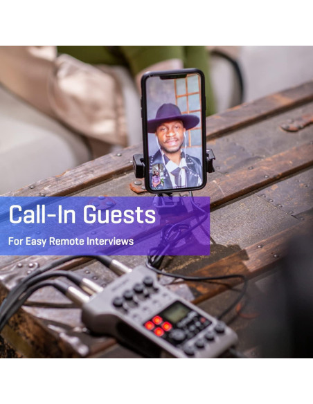 Grabadora de Podcast Zoom PodTrak P4 + Auriculares Sennheiser HD 280 PRO